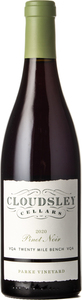 Cloudsley Cellars Pinot Noir Parke Vineyard 2020, Twenty Mile Bench Bottle