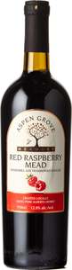 Aspen Grove Meadery Red Raspberry Mead Bottle