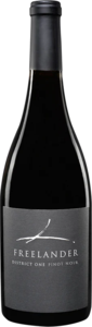 Freelander District One Pinot Noir 2022, Sustainably Grown Bottle