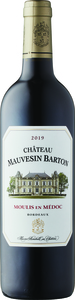 Château Mauvesin Barton 2019, A.C. Moulis En Médoc Bottle