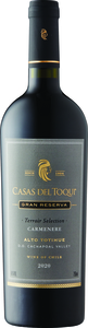 Casas Del Toqui Terroir Selection Gran Reserva Carmenère 2020, D.O. Valle Del Cachapoal Bottle