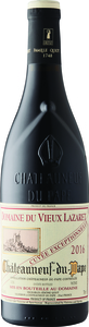 Domaine Du Vieux Lazaret Cuvée Exceptionnelle Châteauneuf Du Pape 2016, A.C. Bottle