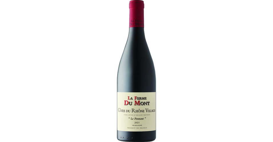 La Ferme Du Mont Le Ponnant Côtes Du Rhône Villages 2021 Expert wine