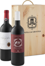 Castelli Del Grevepesa Clemente Vii Duo 2020, Two Bottles In Wooden Gift Box, Tuscany, Italy (1500ml) Bottle
