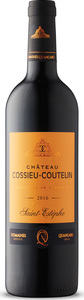 Château Cossieu Coutelin 2016, A.C. Bottle