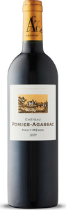 Château Pomiés Agassac 2009, Second Wine Of Ch. D'agassac, A.C. Haut Médoc Bottle