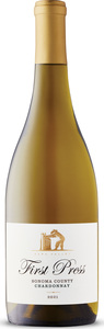 First Press Chardonnay 2021, Sonoma County Bottle
