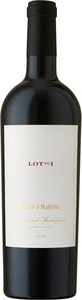 Louis M. Martini Lot 1 Cabernet Sauvignon 2009, Napa Valley Bottle