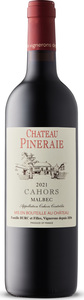 Château Pineraie Cahors 2021, A.C. Bottle