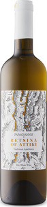 Papagiannis Retsina Of Attiki Dry White Wine 2021, Pgi Bottle