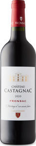 Château Castagnac 2020, Sustainable, Ac Fronsac Bottle