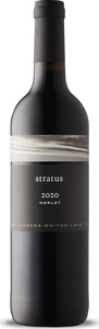 Stratus Merlot 2020, Vegan, Sustainable, VQA Niagara On The Lake Bottle