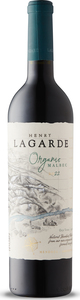 Lagarde Organic Malbec 2022, Mayor Drummond Vineyard, Luján De Cuyo, Mendoza Bottle