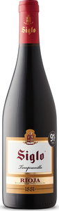 Siglo Tempranillo 2020, Vegan, Doca Rioja Bottle