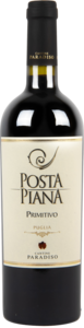 Paradiso Posta Piana Primitivo 2021, I.G.P. Puglia Bottle