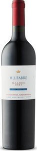 H. J. Fabre Barrel Selection Malbec 2021, Patagonia Bottle