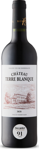 Château Terre Blanque 2020, Ac Blaye Côtes De Bordeaux Bottle