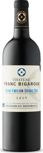 Château Franc Bigaroux 2019, Ac Saint émilion Grand Cru Bottle
