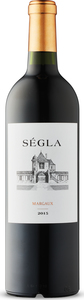 Ségla 2015, Second Wine Of Château Rauzan Ségla, Ac Margaux Bottle