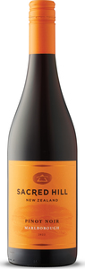 Sacred Hill Marlborough Pinot Noir 2022, Sustainable, Marlborough, South Island Bottle