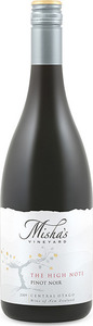 Misha's Vineyard The High Note Pinot Noir 2011 Bottle