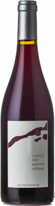 16 Mile Cellar Incivility Pinot Noir 2018, VQA Creek Shores, Niagara Peninsula Bottle