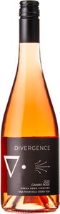 Divergence Wines Gamay Rosé Creek Road Vineyard 2023, Four Mile Creek Bottle