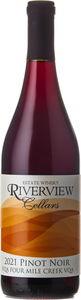 Riverview Cellars Pinot Noir 2021, Four Mile Creek Bottle