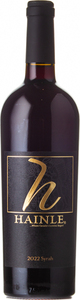 Hainle Vineyards Syrah 2022, Okanagan Valley Bottle