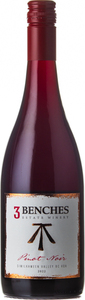 3benches Estate Winery Pinot Noir 2022, Similkameen Valley Bottle