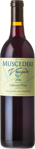 Muscedere Vineyards Cabernet Franc 2022, Lake Erie North Shore Bottle