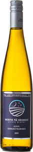 North 42 Degrees Gewurtraminer 2023, Lake Erie North Shore Bottle