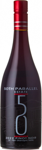 50th Parallel Pinot Noir 2022, Okanagan Valley Bottle