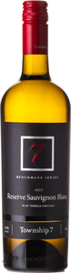 Township 7 Benchmark Series Reserve Sauvignon Blanc Blue Terrace Vineyard 2023, Okanagan Valley Bottle