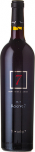 Township 7 Benchmark Series Reserve 7 2020, Okanagan Valley Bottle