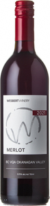 Wesbert Winery Merlot 2021, Okanagan Valley Bottle