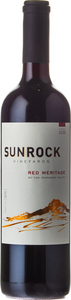 Sunrock Red Meritage Sunrock Vineyards 2020, Okanagan Valley Bottle