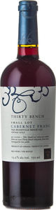 Thirty Bench Small Lot Cabernet Franc 2021, VQA Beamsville Bench Bottle