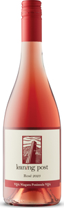 Leaning Post Rosé 2023, VQA Niagara On The Lake Bottle