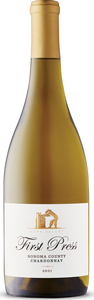 First Press Chardonnay 2021, Sonoma County Bottle