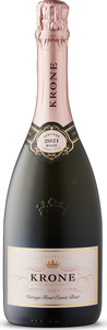 Krone Cuvée Cap Classique Brut Rosé Cuvée Sparkling 2021, Wo Western Cape, South Africa, Traditional Method Bottle