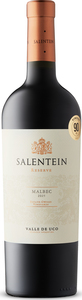 Salentein Reserve Malbec 2021, Valle De Uco, Mendoza, Estate Owned Vineyards Bottle