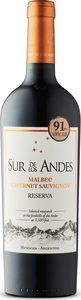 Sur De Los Andes Premium Blend Malbec/Cabernet Sauvignon 2021, Mendoza Bottle