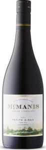 Mcmanis Petite Sirah 2022, Lodi, Estate Grown, Sustainable Bottle