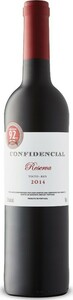 Confidencial Reserva Red 2020, Vinho Regional Lisboa Bottle