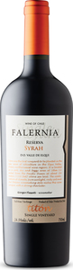 Falernia Titon Vineyard Syrah Reserva 2019, Elqui Valley Bottle