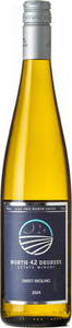 North 42 Degrees Sweet Riesling 2024, Lake Erie North Shore Bottle