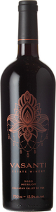 Vasanti Estate Winery Merlot 2022, Okanagan Valley Bottle