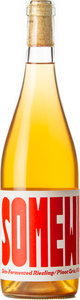 Somewhere Wines Skin Fermented Riesling/Pinot Gris 2023, Niagara Peninsula Bottle
