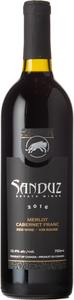 Sanduz Estate Wines Merlot Cabernet Franc Red Wine 2016 Bottle